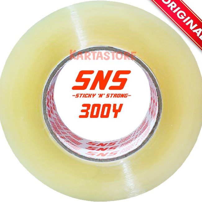 

Promo Meriah LAKBAN BENINGCOKELAT JUMBO 3 YARD STICKY N STRONG SNS PROMO