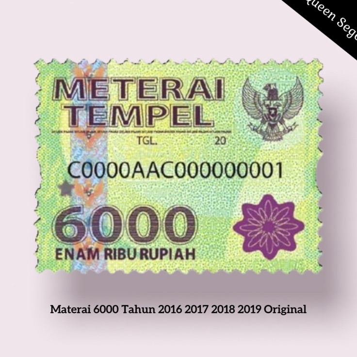 

Serba Meriah Materai Tempel 6 Tahun 214 215 216 217 218 219 22 221 Matrai Asli Original Pos
