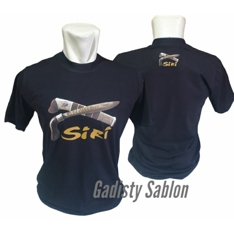 Kaos Bugis | Kaos Badik Bugis | Siri