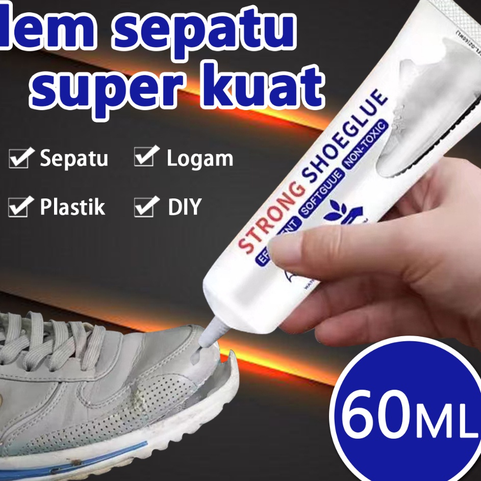 

Super Special lem sepatu super kuat original anti air lem buat sendal paling kuat shoe glue lekat perbaikan sepatu transparen tahan air tidak beracun tidak berbahaya tidak ada jarum kuning dapat digunakan kembali 6ml