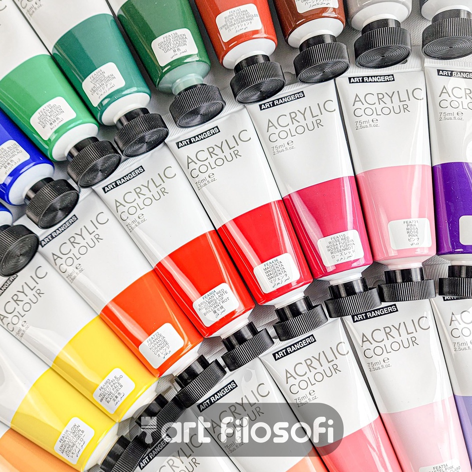 

Grosir Khusus Cat Akrilik Art Rangers 75ml Art Rangers Acrylic Paint