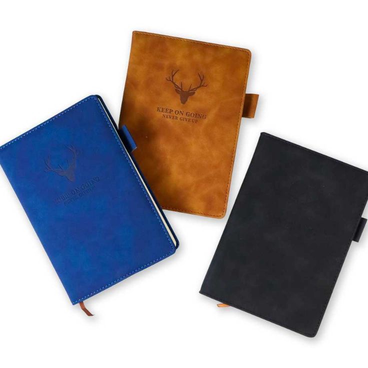 

Hadir Promo Buku Catatan Kerja Notebooks Cover Kulit Kertas A5