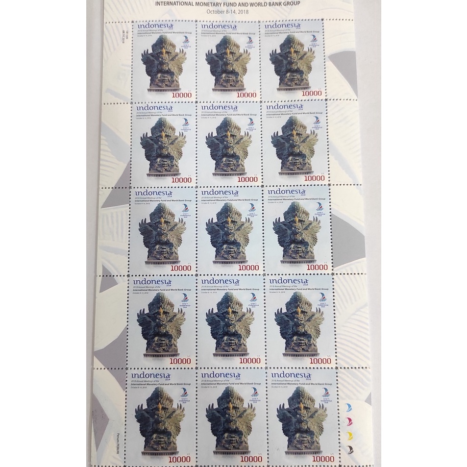 

Super Istimewa PERANGKO LEMBARANFULL SHEET RP 1