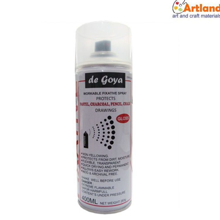 

Model Trending DE GOYA DEGOYA FIXATIVE WORKABLE GLOSS SPRAY CAIRAN PELINDUNG GAMBAR LUKISAN