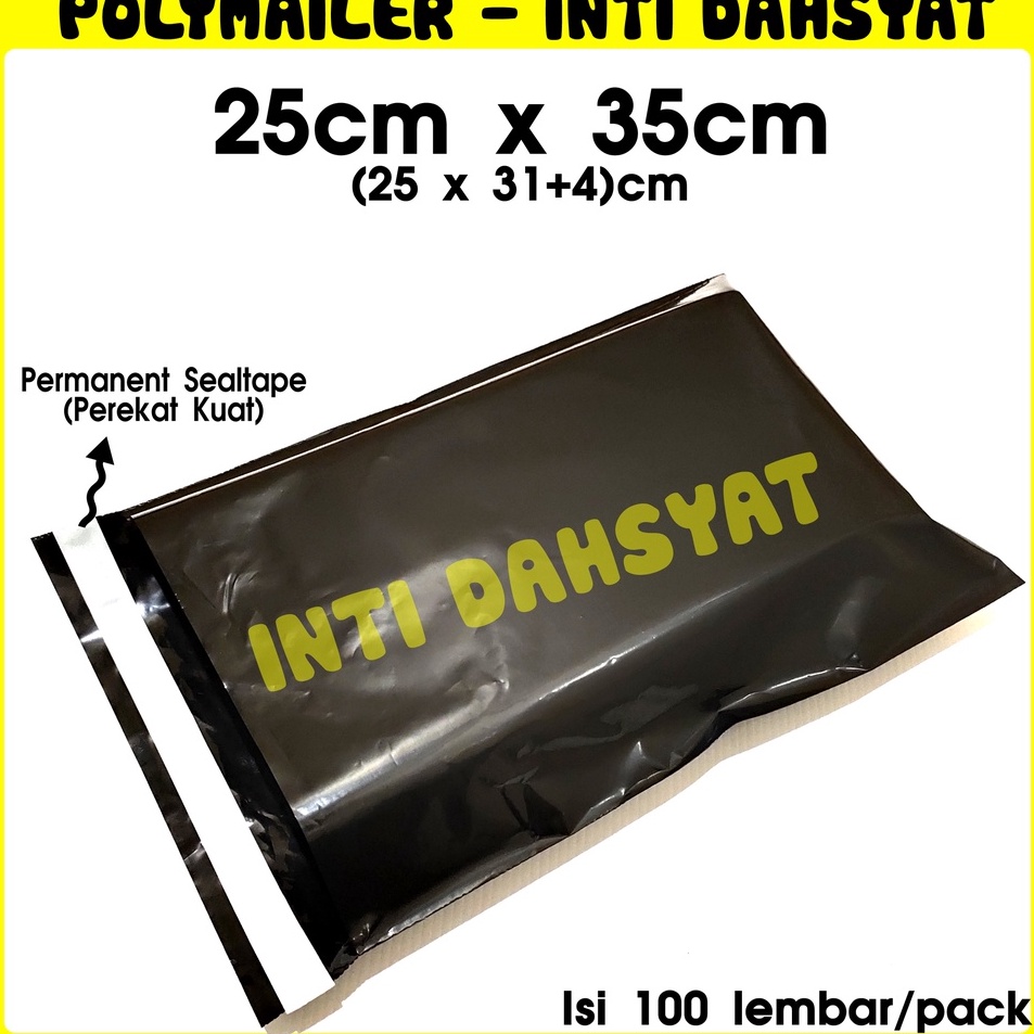 

Produk Keren POLYMAILER HITAM GLOSSY 25x35 25x31 4 Sealtape Isi 1lembarpack Plastik Packing Online Shop Murah KUALITAS BAGUS