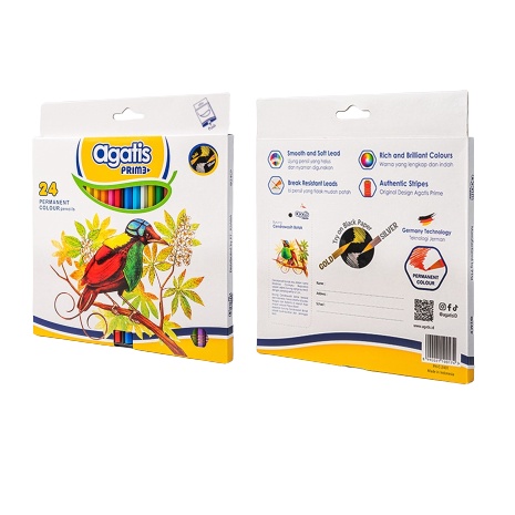 

Hadir Pilihan Agatis Pensil Warna Prime 24 Warna