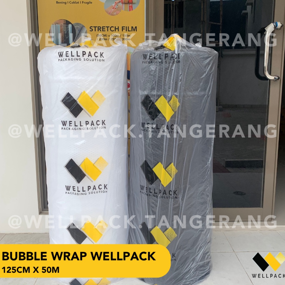 

Murah Viral Bubble Wrap Roll Wellpack 125 cm x 5 m Hitam Bening 3KG 27KG 24KG Kualitas tebal Harga Grosir Jakarta Tangerang 125 x 5m GOSEND GRAB Instant