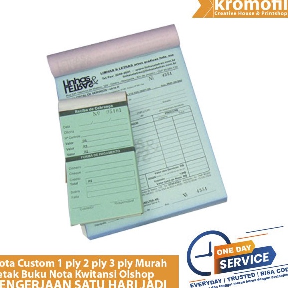 

Grosir Update Cetak Nota Custom 1 ply 2 ply 3 ply Online Shop dan Penjualan Nota Faktur 13 Play Nota Kontan Buku Nota Kosong Bon Kromofil Printing Jakarta