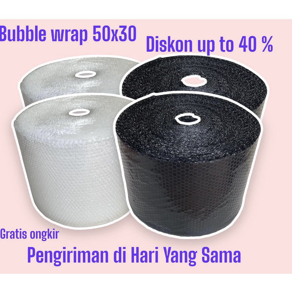 

Serba Update bubblewrap 5 meter x 3 cm Plastik bubble wrap murah