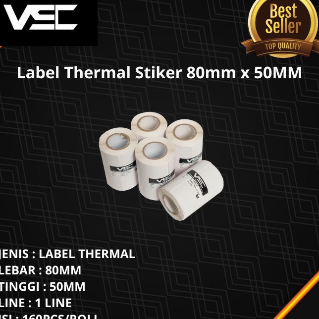 

Free Garansi LABEL THERMAL STIKER 8mm x5mm LABEL STICKER DIRECT THERMAL 8x5