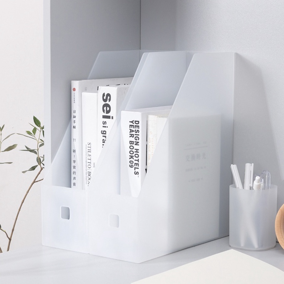 

Murah Hemat Rak File Organizer Box Tempat Dokumen Kertas Buku Majalah Bindex