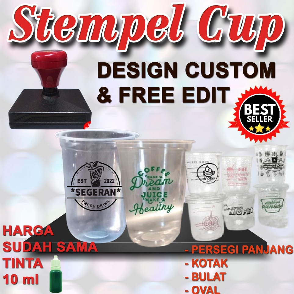 

Harga Hemat STEMPEL GELAS CUP STEROFORM PLASTIK KAYU