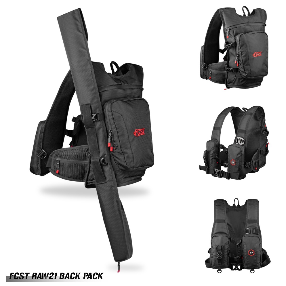 KODE C89R Firecast  Tas Motor Cross  Tas Pancing  Tas Joran  Firecast Raw21 Backpack