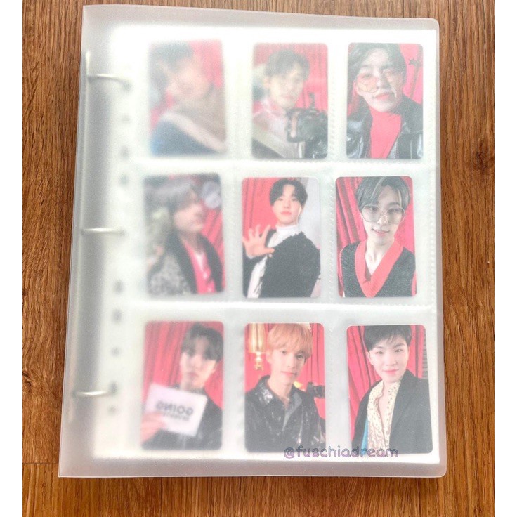 

Ready Diskon Binder Sleeve Transparan A4 3 Ring Besar untuk PhotocardPolaroidPostcard KPOP