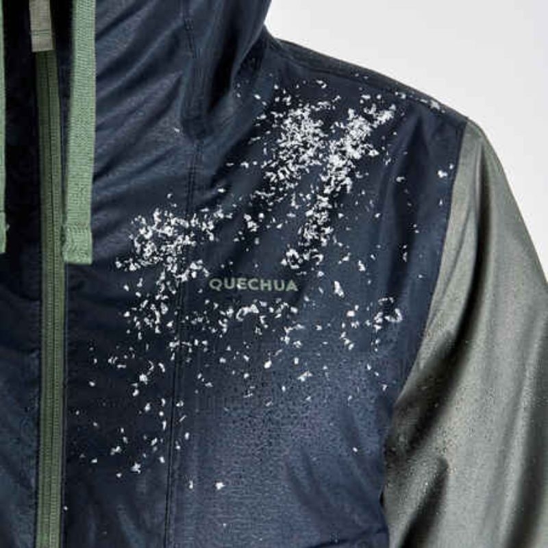 quechua mens hiking waterproof winter jacket - sh100 -5°c