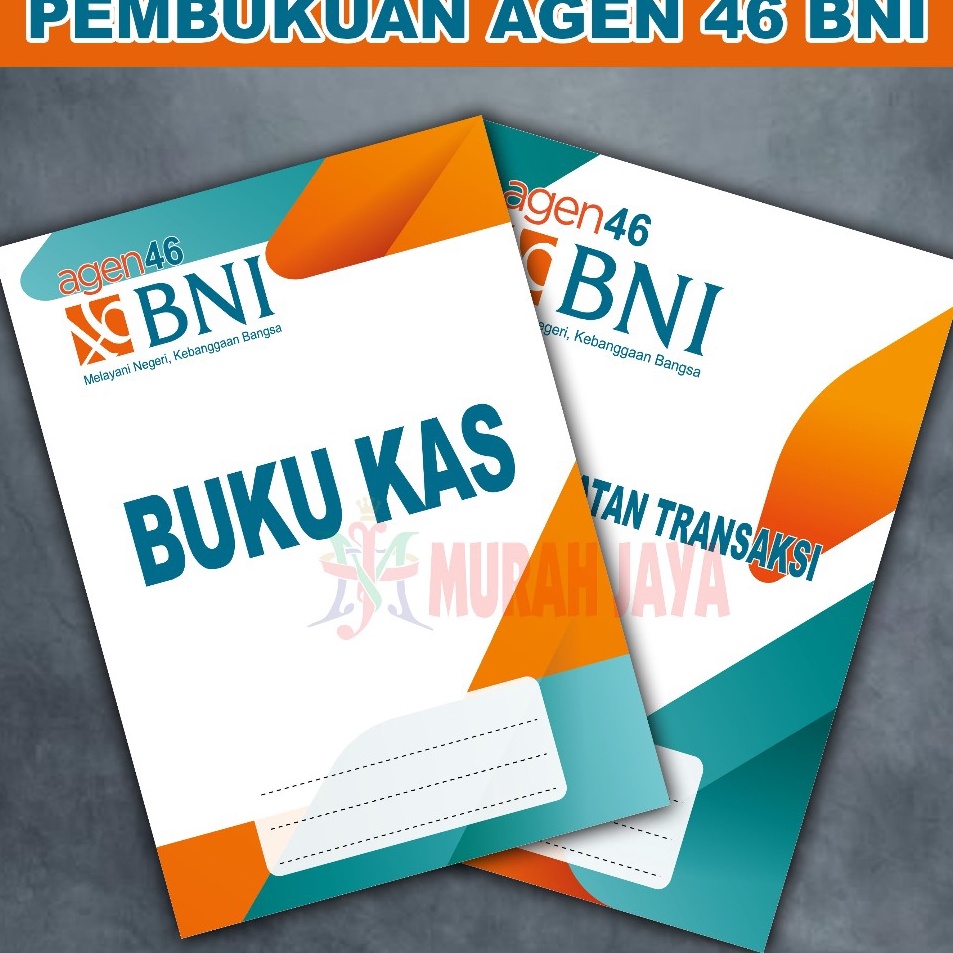 

Kejutan Murah BUKU KAS AGEN 46 BNI BUKU CATATAN TRANSAKSI AGEN 46 BNI
