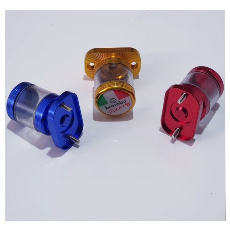 TUTUP MASTER REM ATAS BENING/TABUNG MINYAK REM TRANSPARAN VARIASI MOTOR NMAX/N MAX NEW/AEROX/AEROX 1