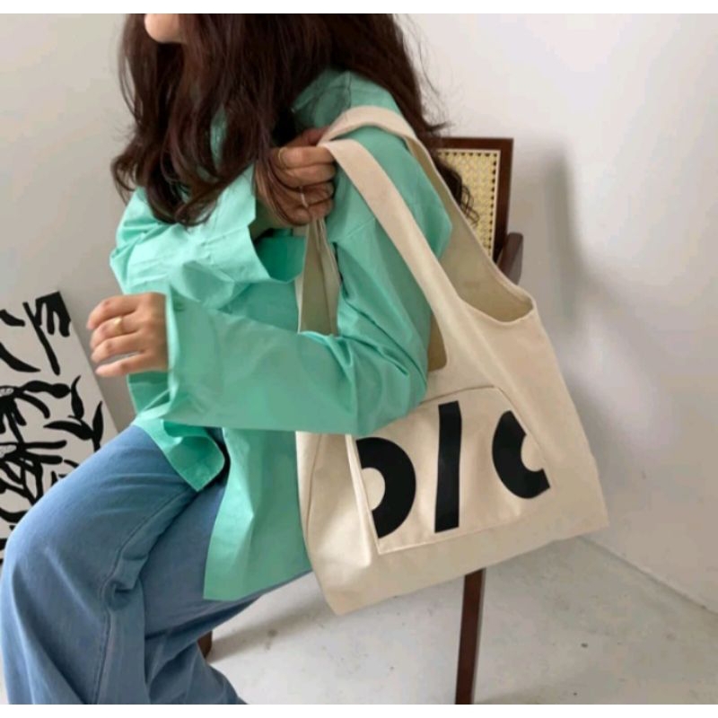 Totebag wanita totebag kanvas totebag aesthetic  totebag korean style