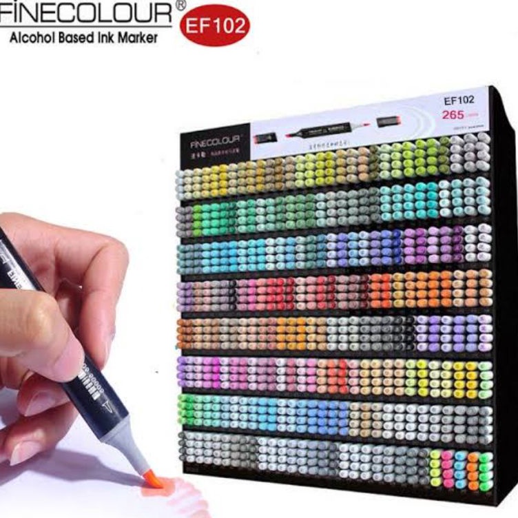 

KODE F44S Finecolour brush marker harga satuan harap mencantumkan warna Please include color