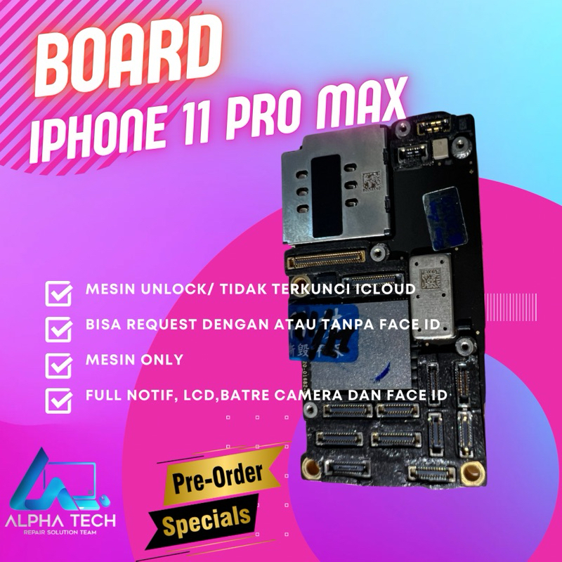 mesin iphone 11 promax 256 gb normal siap pakai