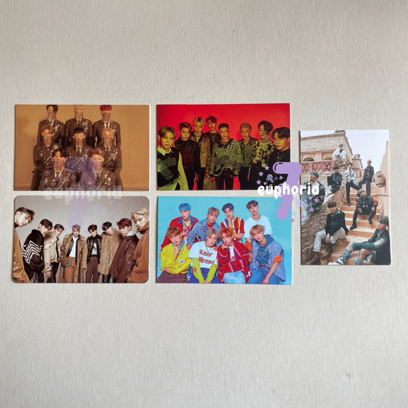 ATEEZ photocard group set