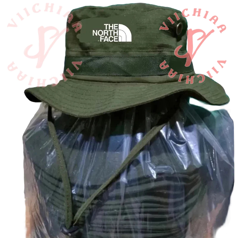 TOPI BUCKET RIMBA BORDIR TNF OUTDOOR GUNUNG/ GRATIS ONKIR/COD/READY STOCK