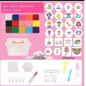 MAGIC WATER BEADS, MAINAN EDUKASI WATER BEADS