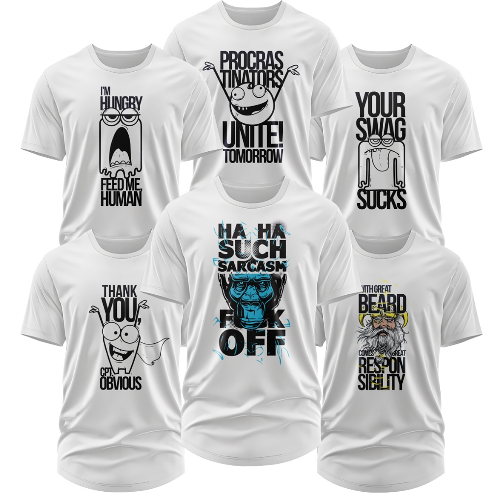Kaos Distro Outfit Pria Kualitas Premium Atasan Baju Pria Nyaman Combed