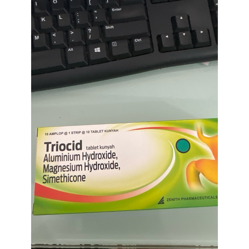 triocid tablet box