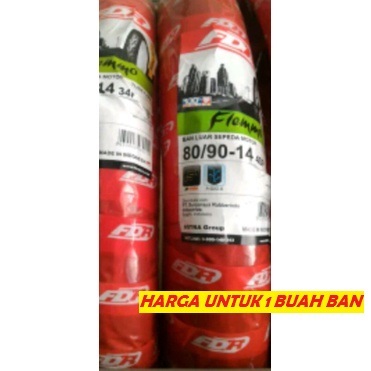 Ban Luar Motor FDR 80 - 90 ring 14  Flemmo  - ukuran 275 - 14 - Mio Vario Beat - FDR Flemo Matic _ T