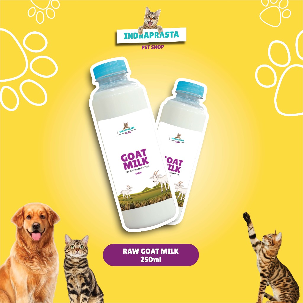 

Goat Milk Susu Kambing Etawa 250ml Raw Pet Gourmet