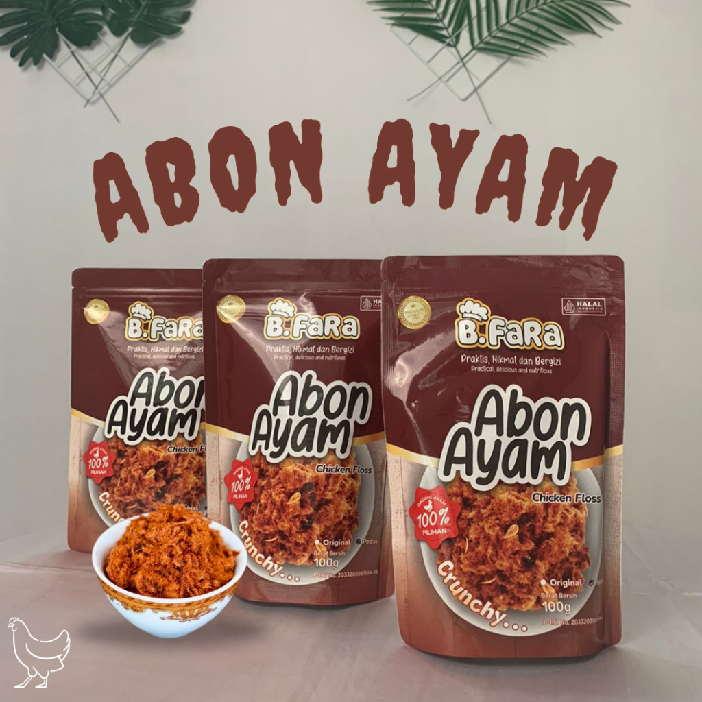 

ABON AYAM ASLI 100gr | ABON AYAM RASA ORIGINAL | CHICKEN FLOSS | ABON AYAM KEMASAN