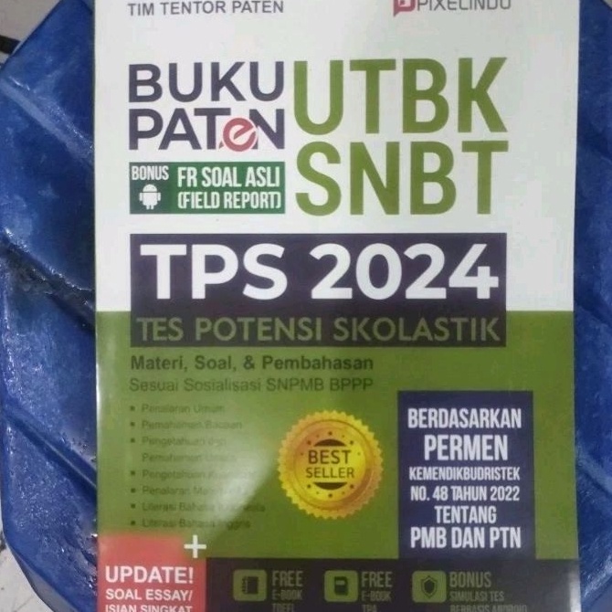 

KODE D9H BUKU PATEN UTBK SNBT TPS 224 UPDATE SOAL ESSAY