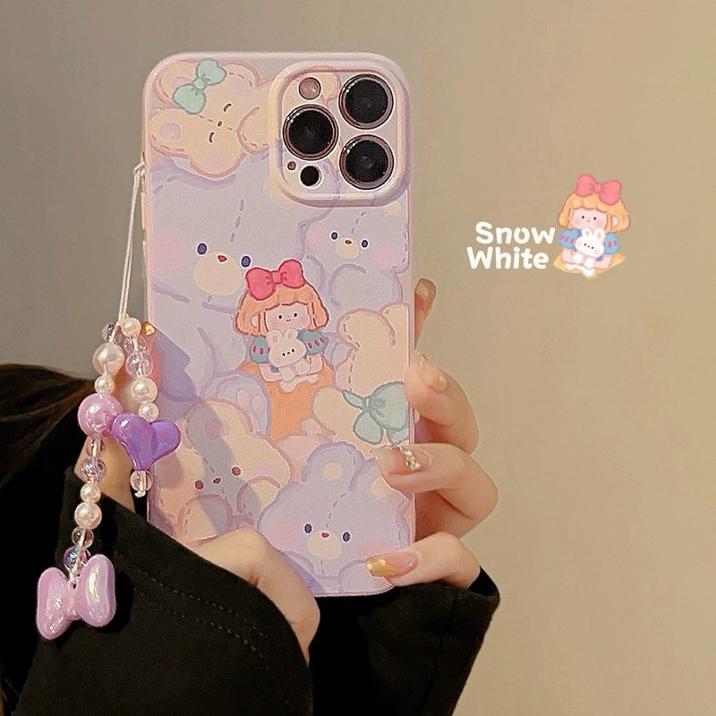 CASE CASING HP LUCU SNOW WHITE IPHONE [BACA DESK]