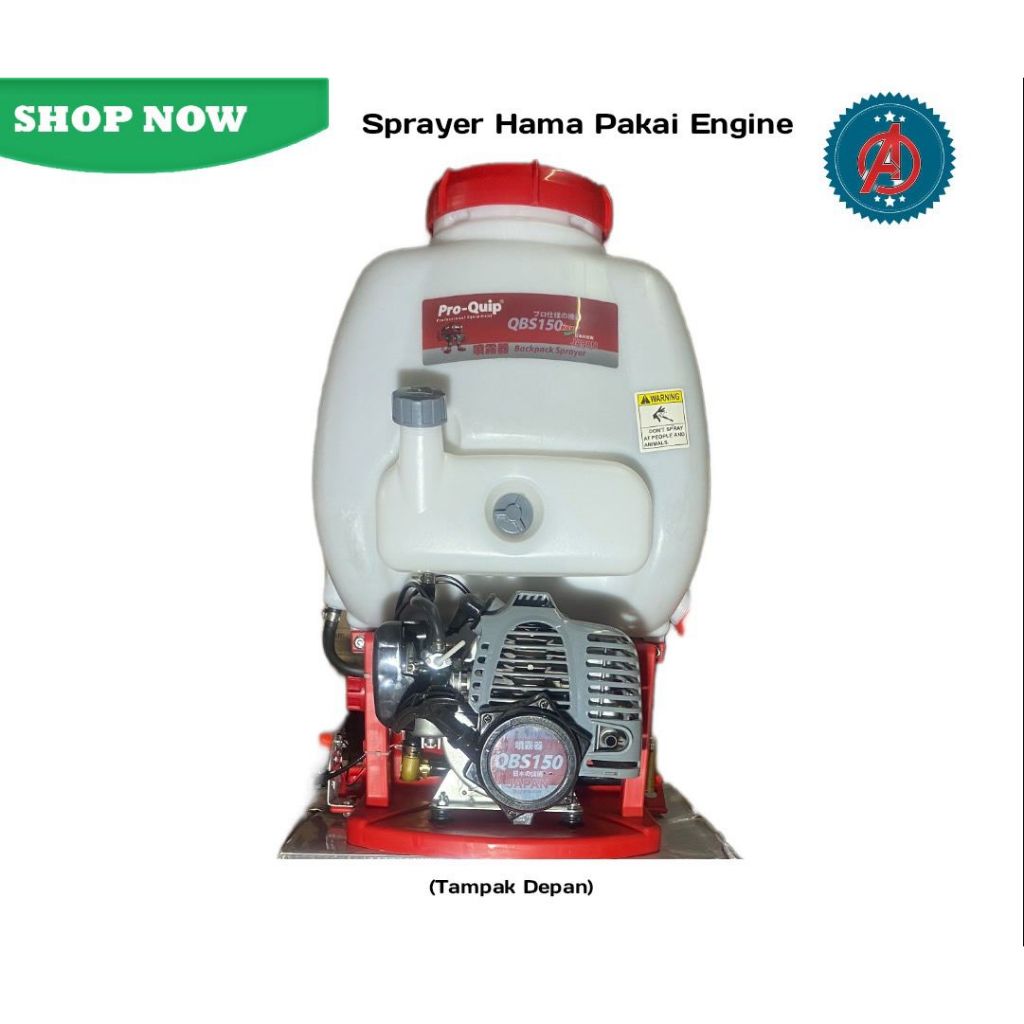 Mesin Semprot Hama bensin sprayer 15L Proquip QBS150/ Mesin Semprot Hama Bensin