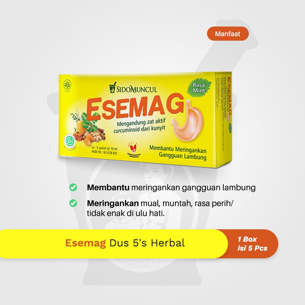 Esemag Sidomuncul Membantu Meringankan Gangguan Lambung