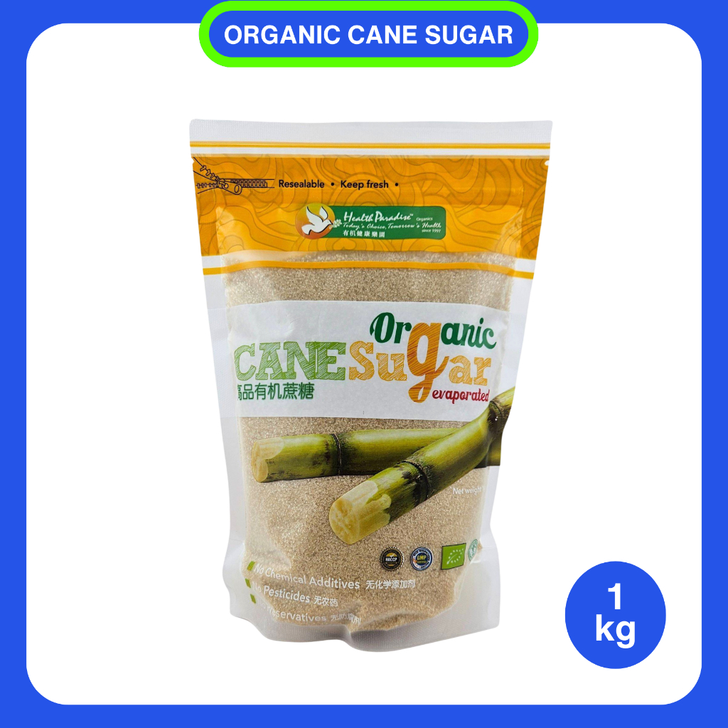 

Organic Cane Sugar 1kg, Gula Organik