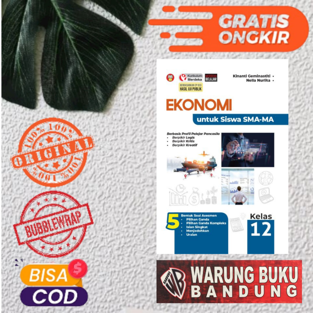 BUKU EKONOMI UNTUK SISWA SMA-MA KELAS 12 - YRAMA WIDYA