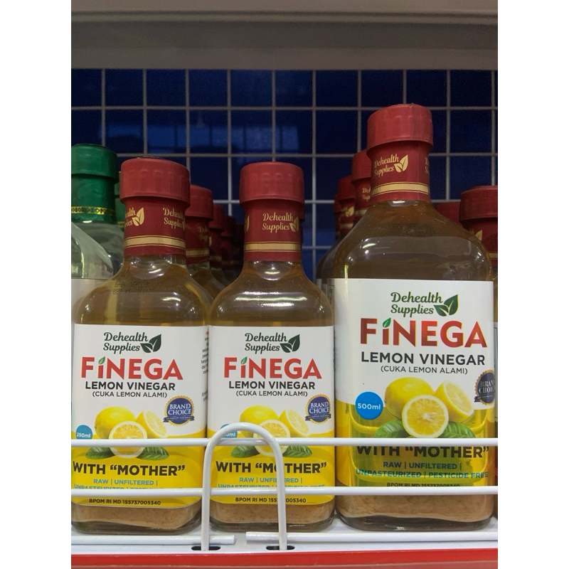 

Dehealth Supplies Finega Lemon Vinegar (Cuka Lemon Alami)