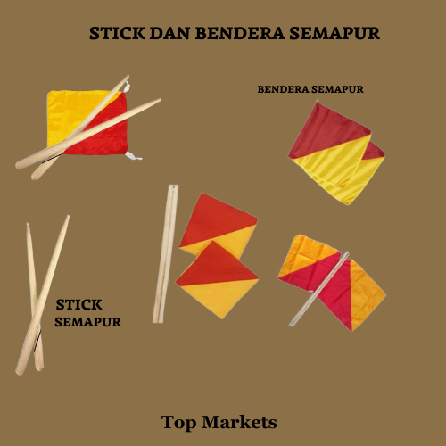 STIK & BENDERA SEMAPHORE/ STIK SEMAPHORE /BENDERA SEMAPHORE