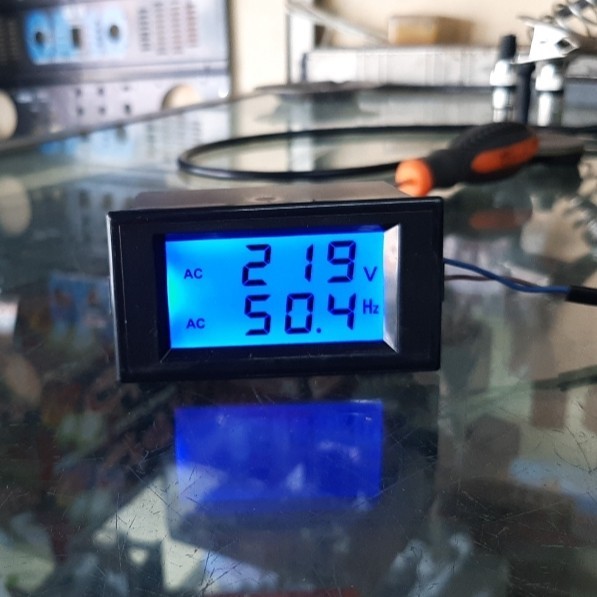 Voltmeter AC Digital voltmeter Hz meter digital Ac
