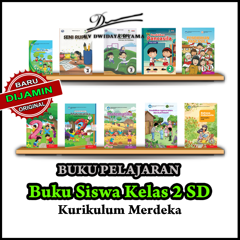 Buku Pelajaran Kelas 2 SD - Kurikulum Merdeka