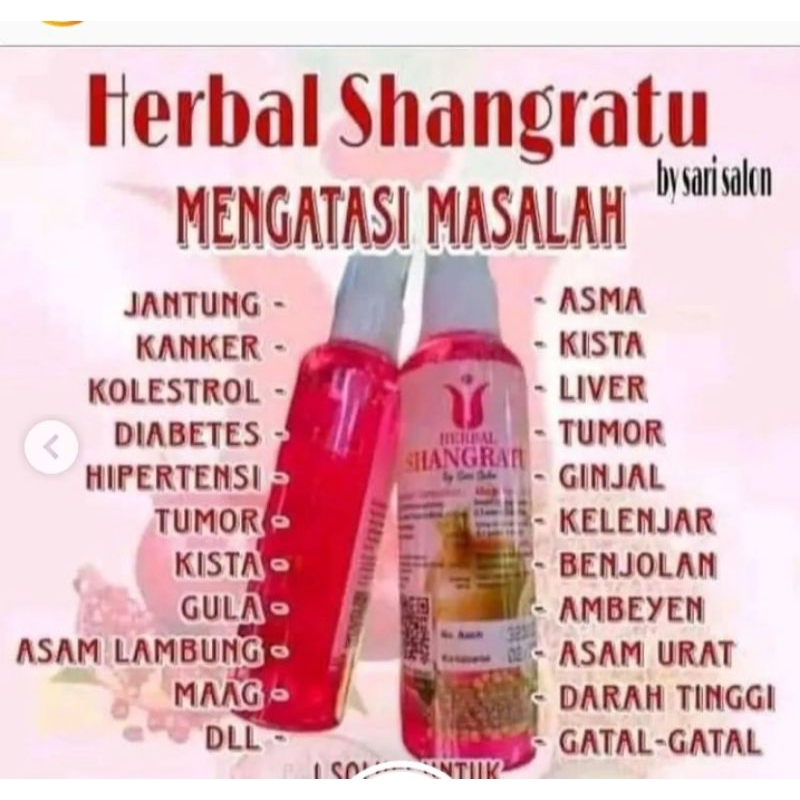 

herbal shangratu by sari salon (asli) original