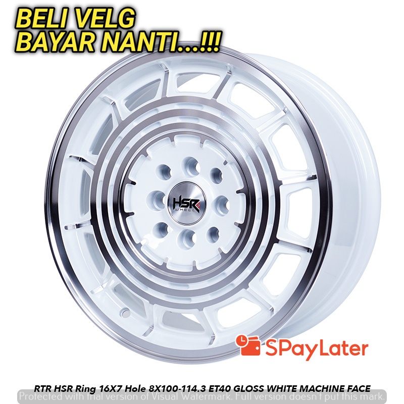 SPAYLATTER 0% VELG MOBIL MODIFIKASI PELEK RACING UNTUK LIVINA AVANZA XENIA GALANT JAZZ SOLUNA IGNIS-