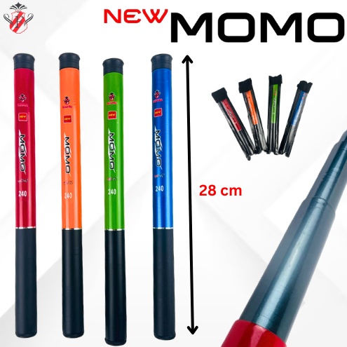 KODE V32C Joran Tegek Ruas Pendek Fiber Hollow 28 Cm Fukushima Momo New Action Medium