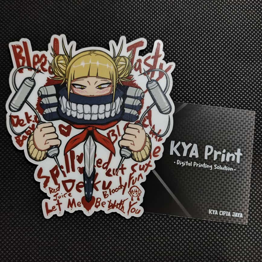 

Premium Sticker Toga Himiko - Boku no Hero Academia (My Hero Academia) Versi 2