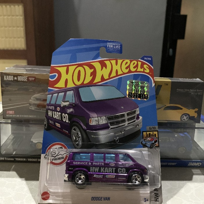 HOTWHEELS DIECAST DODGE VAN FACTORY SEALED