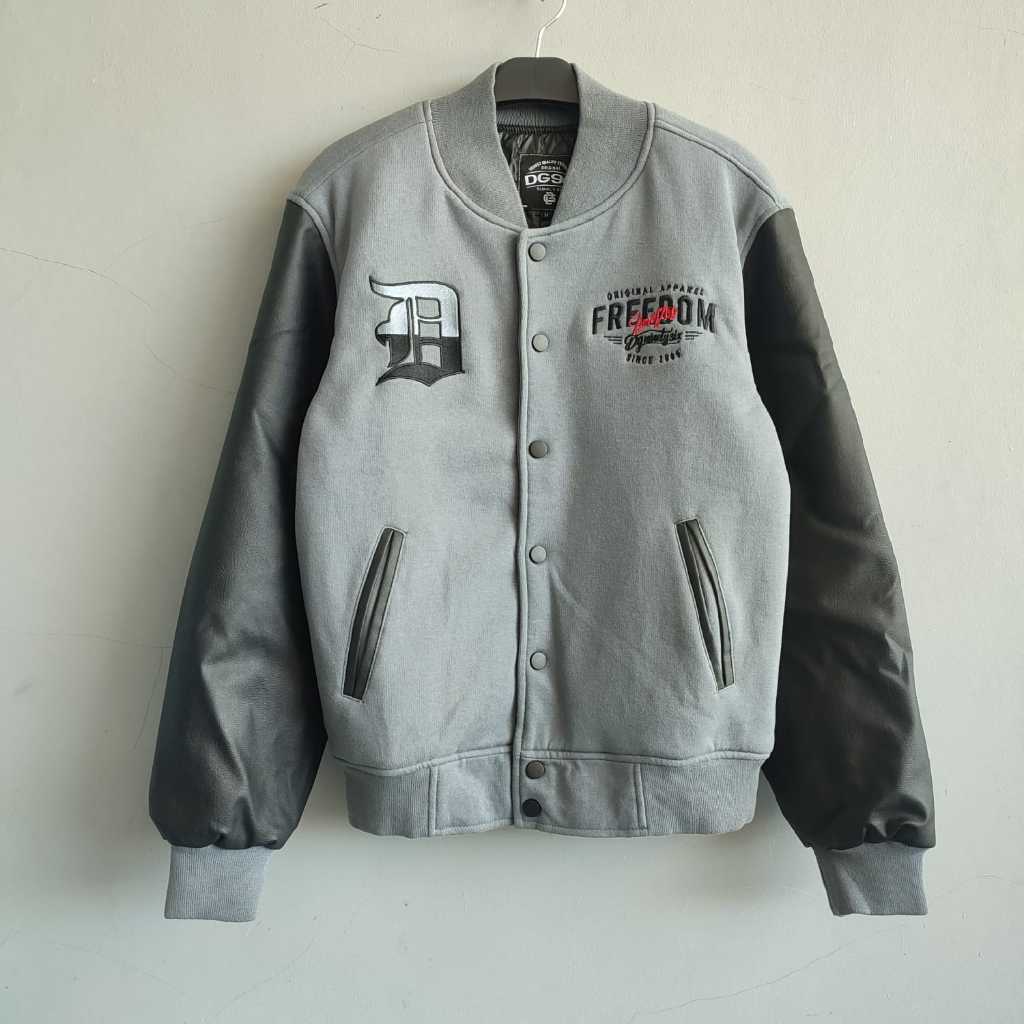 varsity f jacket / jaket baseball / jaket varsity pria wanita / jaket varsity full bordir / jaket va