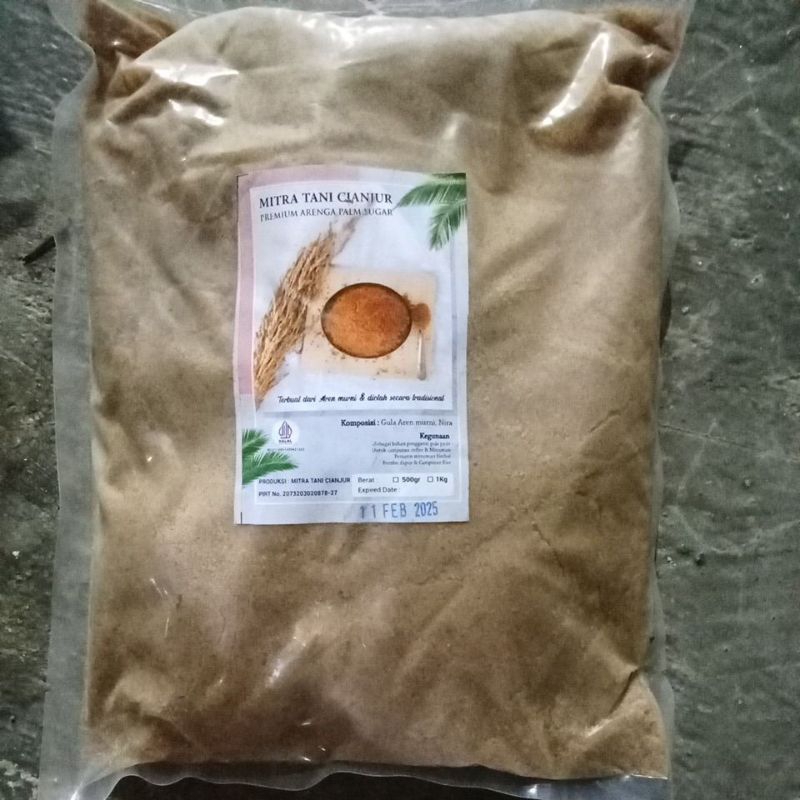 

Mitra tani Cianjur Prem Arenga palm sugar 1kg