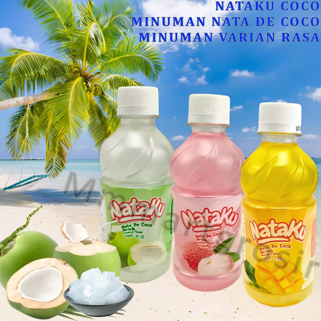 

Nataku Coco / Minuman Nata De Coco / Minuman Aneka Varian Rasa Buah / 250ml